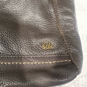 The Sak All Leather bag 10x12 $25